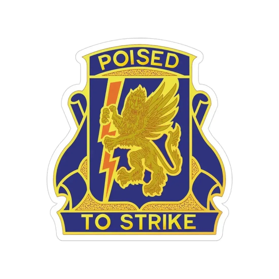 135 Aviation Regiment (U.S. Army) Transparent STICKER Die-Cut Vinyl Decal - The Sticker Space