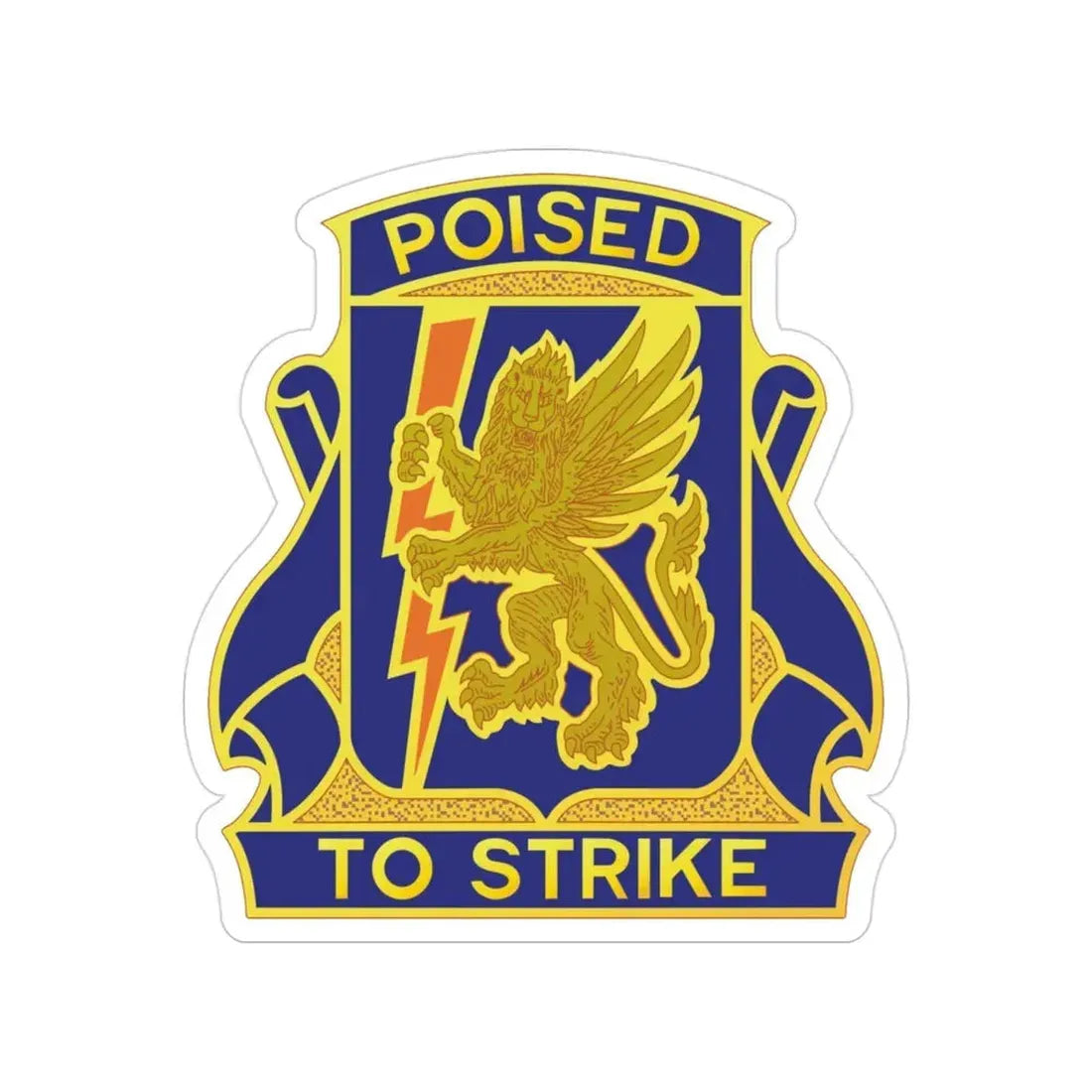 135 Aviation Regiment (U.S. Army) Transparent STICKER Die-Cut Vinyl Decal - The Sticker Space