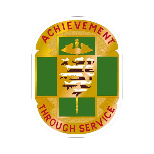 135 Evacuation Hospital (U.S. Army) STICKER Vinyl Kiss-Cut Decal 2 Inch White - The Sticker Space