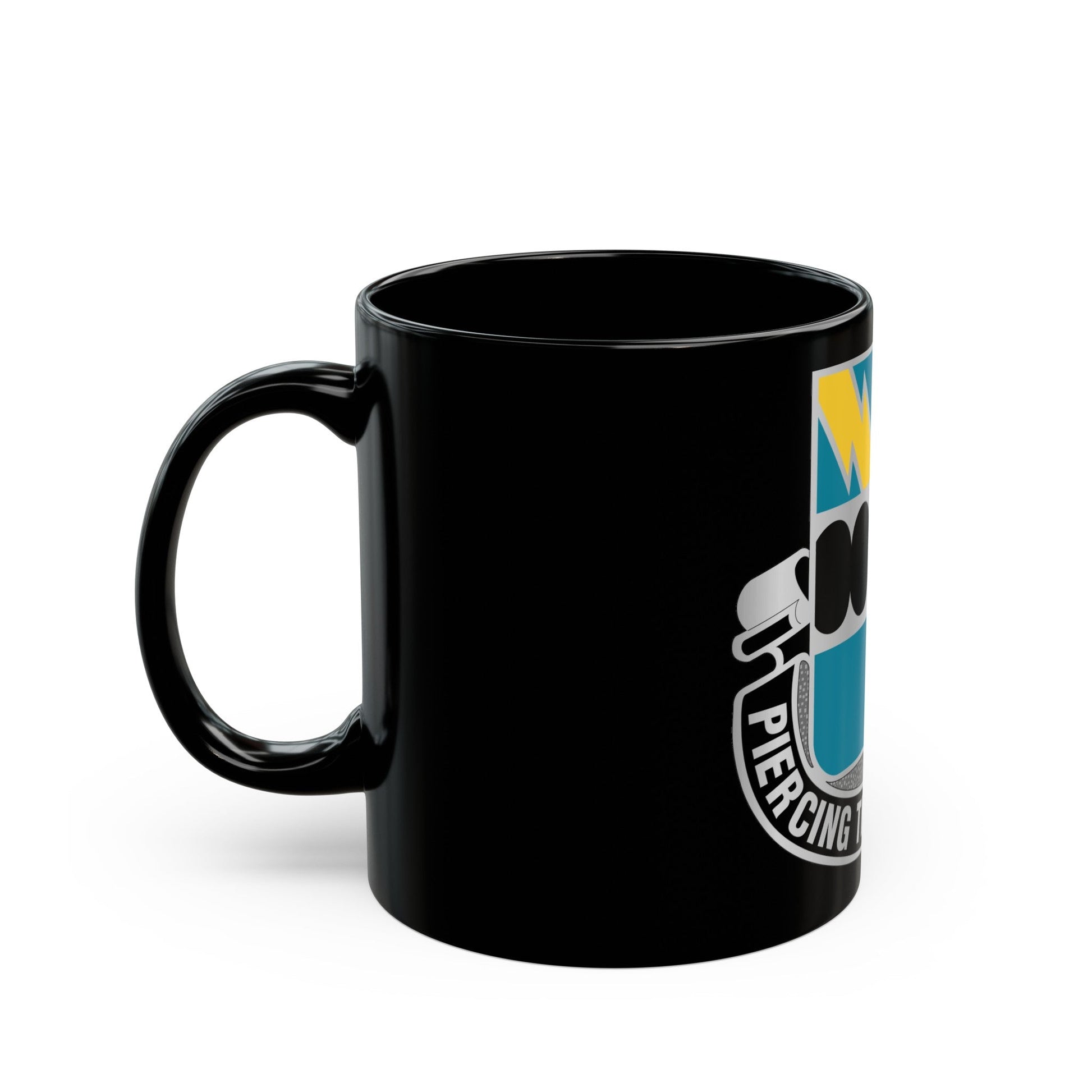 135 Military Intelligence Battalion (U.S. Army) Black Coffee Mug-The Sticker Space