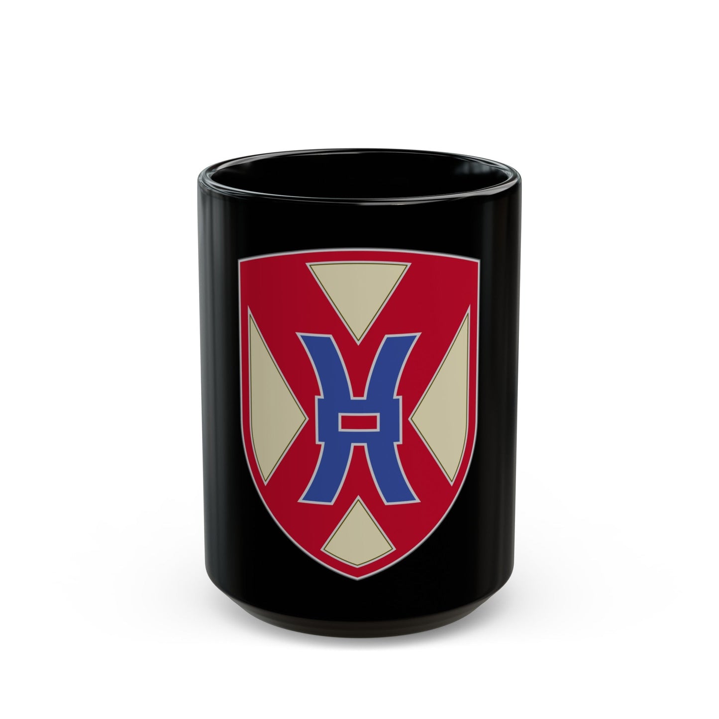 135 Sustainment Command (U.S. Army) Black Coffee Mug-15oz-The Sticker Space