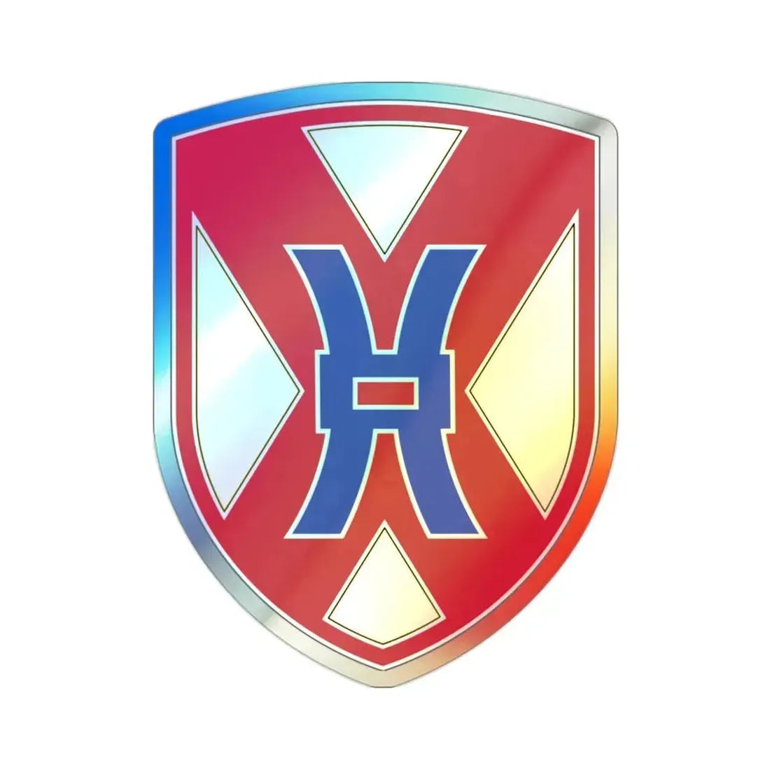 135 Sustainment Command (U.S. Army) Holographic STICKER Die-Cut Vinyl Decal 2 Inch Holographic - The Sticker Space