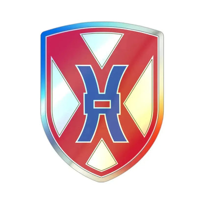 135 Sustainment Command (U.S. Army) Holographic STICKER Die-Cut Vinyl Decal 2 Inch Holographic - The Sticker Space