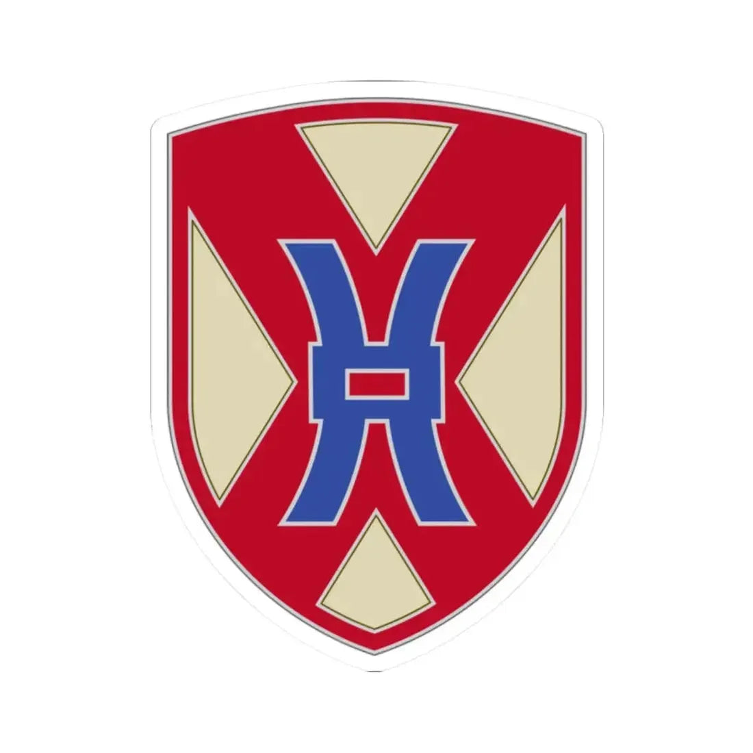 135 Sustainment Command (U.S. Army) STICKER Vinyl Kiss-Cut Decal 2 Inch White - The Sticker Space