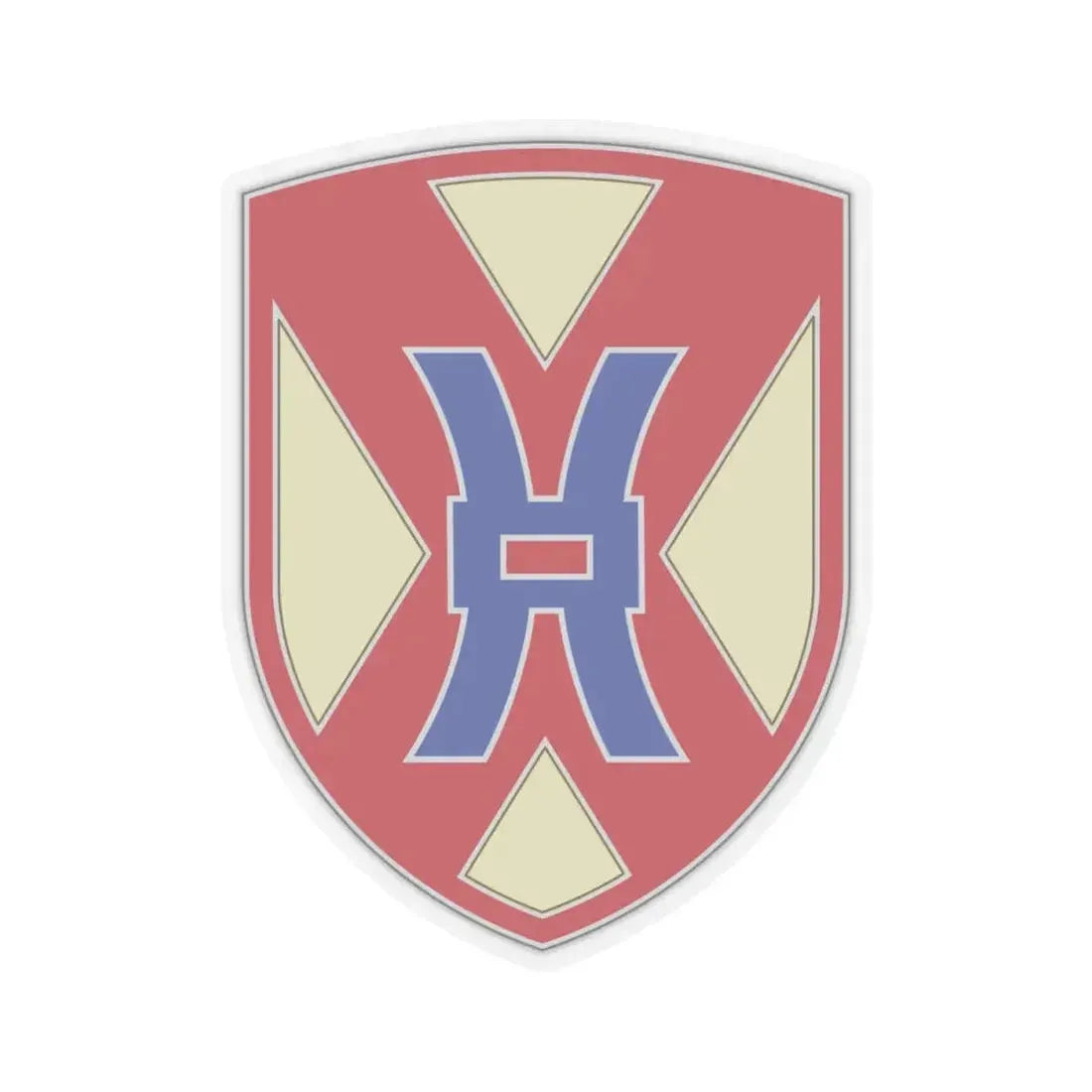 135 Sustainment Command (U.S. Army) STICKER Vinyl Kiss-Cut Decal 4 Inch Transparent - The Sticker Space