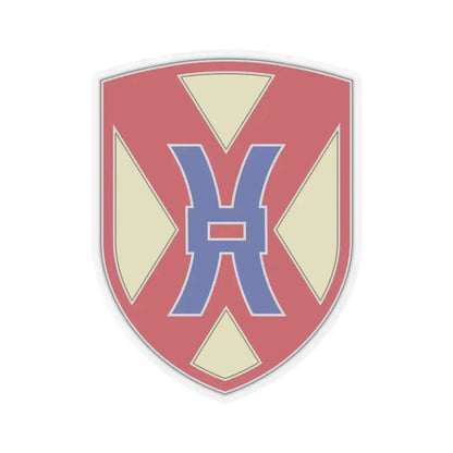 135 Sustainment Command (U.S. Army) STICKER Vinyl Kiss-Cut Decal 4 Inch Transparent - The Sticker Space