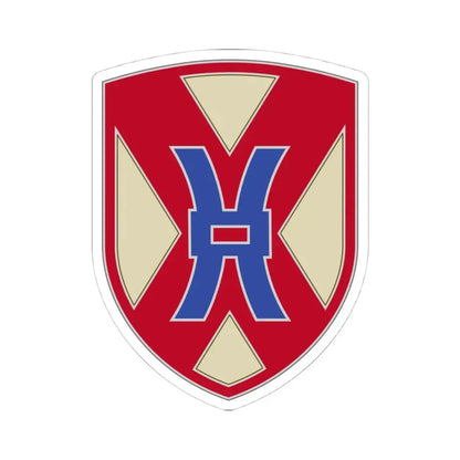 135 Sustainment Command (U.S. Army) STICKER Vinyl Kiss-Cut Decal 4 Inch White - The Sticker Space