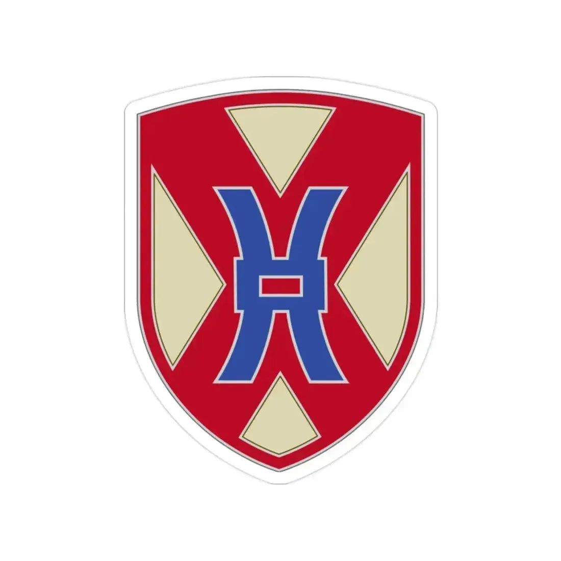 135 Sustainment Command (U.S. Army) Transparent STICKER Die-Cut Vinyl Decal 2 Inch - The Sticker Space