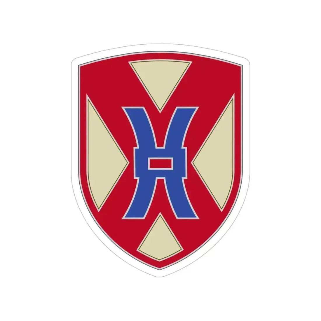 135 Sustainment Command (U.S. Army) Transparent STICKER Die-Cut Vinyl Decal 5 Inch - The Sticker Space