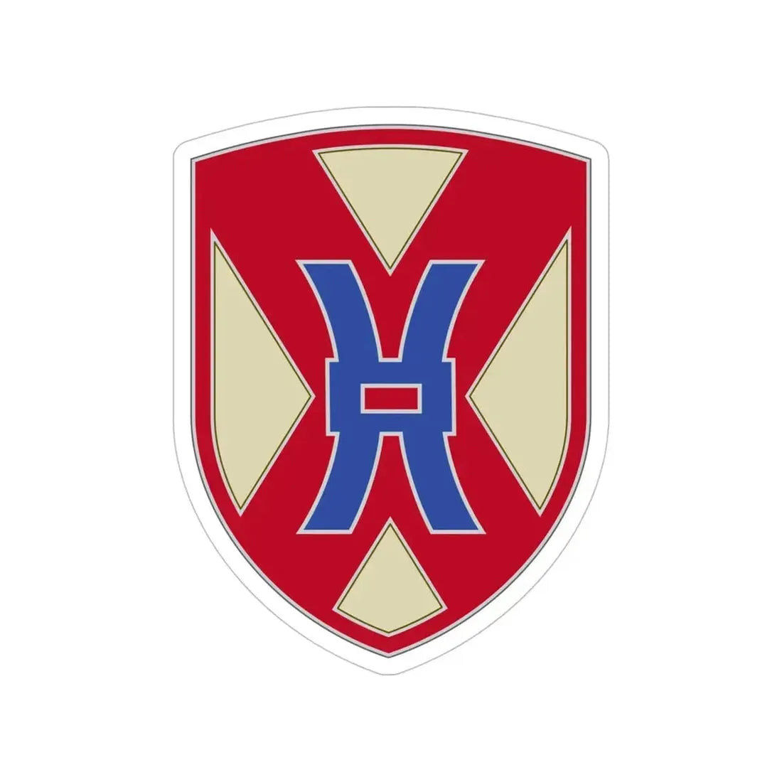 135 Sustainment Command (U.S. Army) Transparent STICKER Die-Cut Vinyl Decal 5 Inch - The Sticker Space