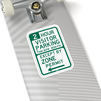 PBOT Road sign P4440R (Oregon) (Road Sign) STICKER Vinyl Kiss-Cut Decal