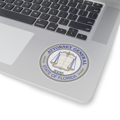 Seal of the Attorney General of Florida - STICKER Vinyl Kiss-Cut Decal