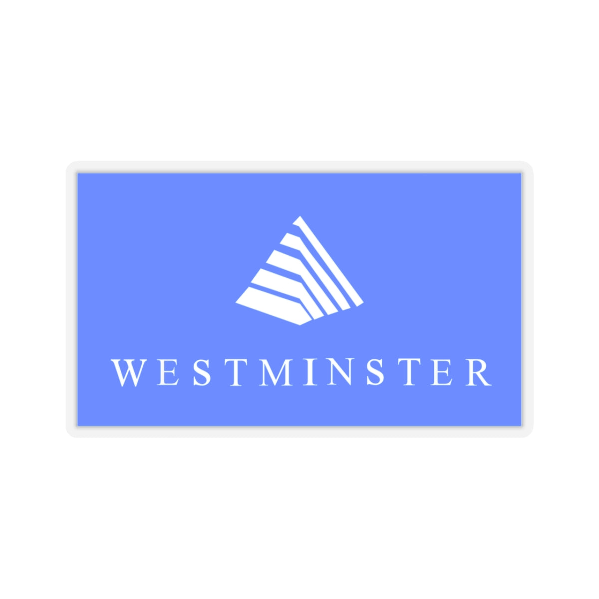 Flag of Westminster, Colorado - STICKER Vinyl Kiss-Cut Decal