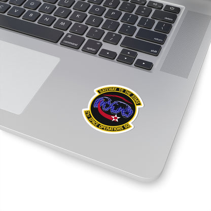 21st Space Operations Squadron (U.S. Air Force) STICKER Vinyl Kiss-Cut Decal