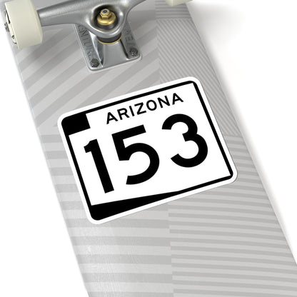 Arizona 153 (Arizona) (Road Sign) STICKER Vinyl Kiss-Cut Decal