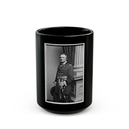 Portrait Of Brig. Gen. Israel B. Richardson, Officer Of The Federal Army (Maj. Gen. From July 4, 1862) (U.S. Civil War) Black Coffee Mug