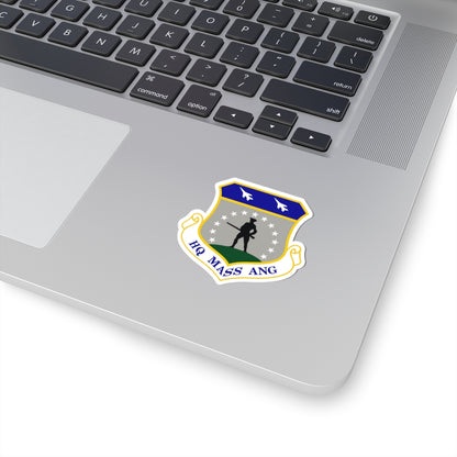 Headquarters Massachusetts Air National Guard (U.S. Air Force) STICKER Vinyl Kiss-Cut Decal