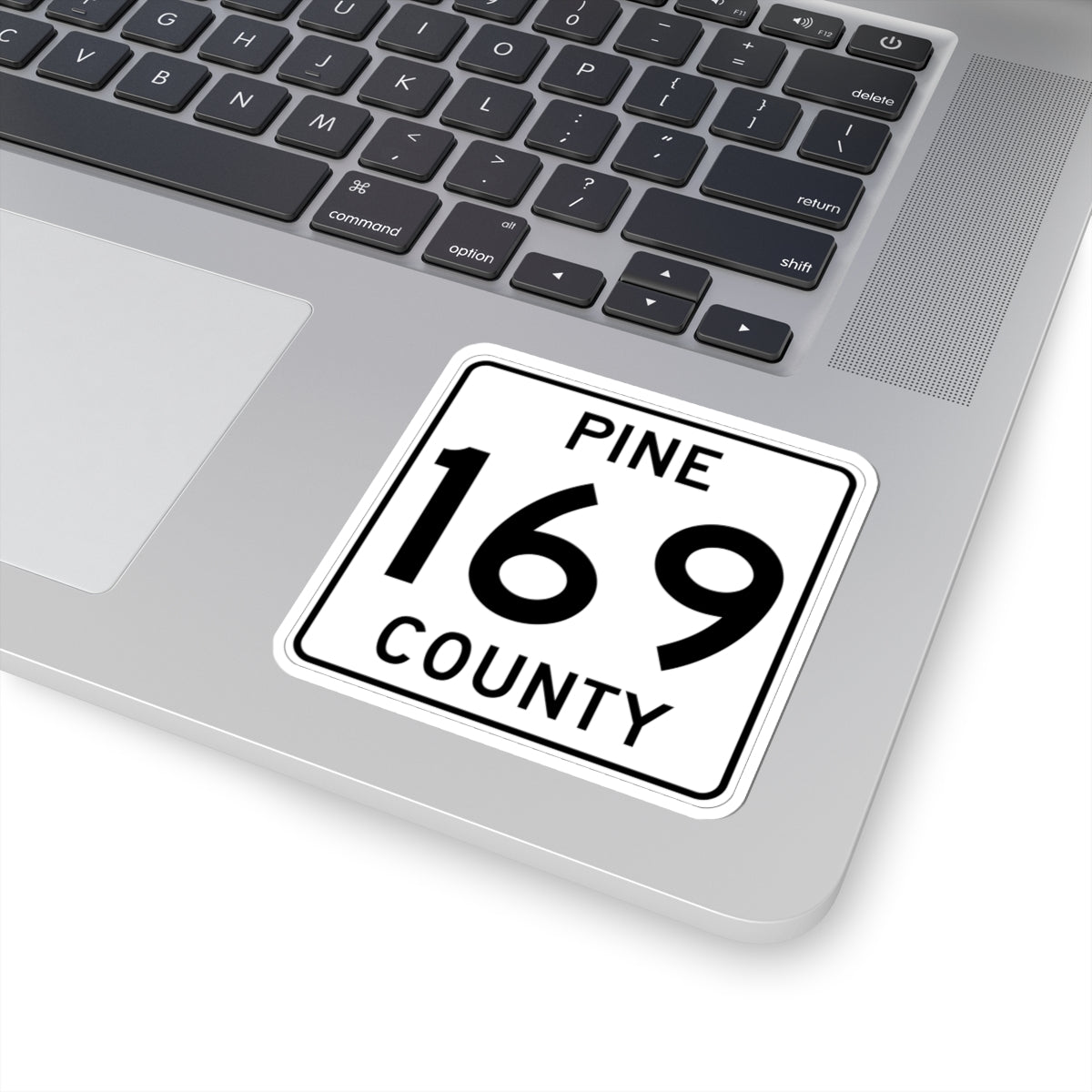 Pine County Route 169 MN (Minnesota) (Road Sign) STICKER Vinyl Kiss-Cut Decal