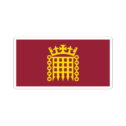 Flag House of Lords (United Kingdom) STICKER Vinyl Kiss-Cut Decal