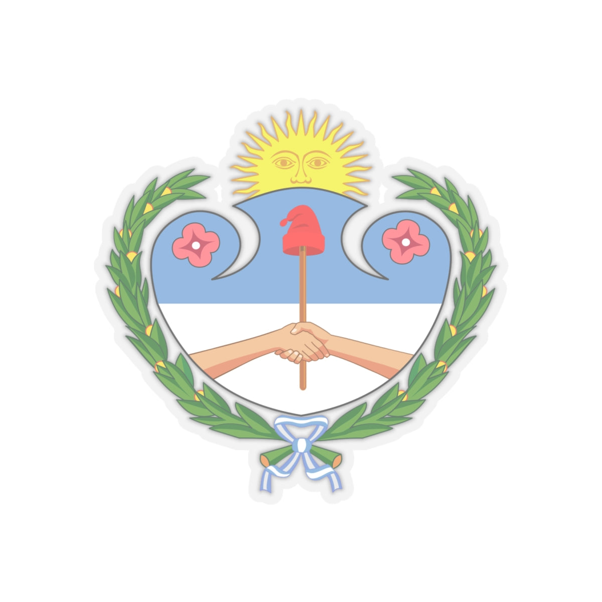 Coat of Arms Jujuy Argentina - STICKER Vinyl Kiss-Cut Decal