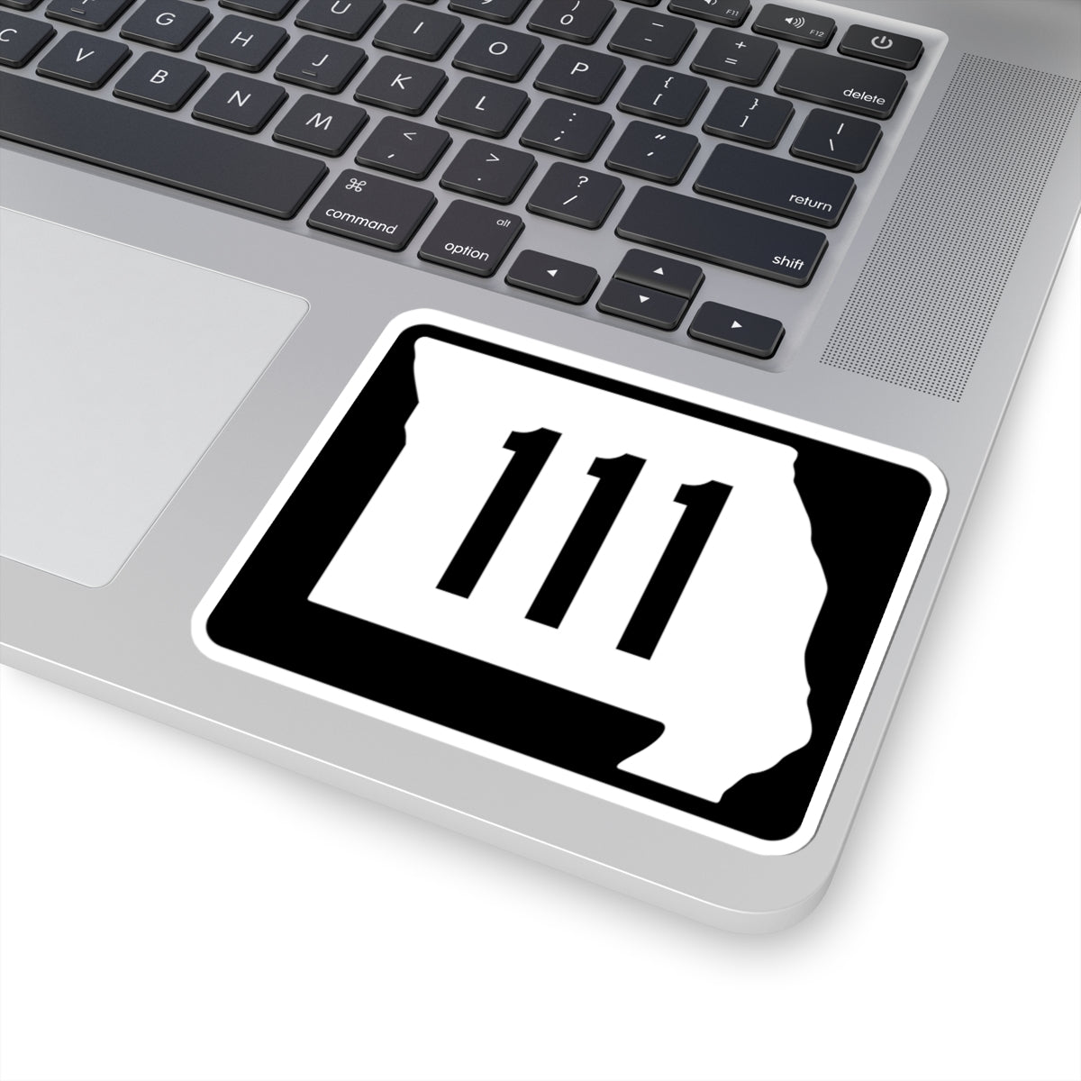 MO-111 (Missouri) (Road Sign) STICKER Vinyl Kiss-Cut Decal