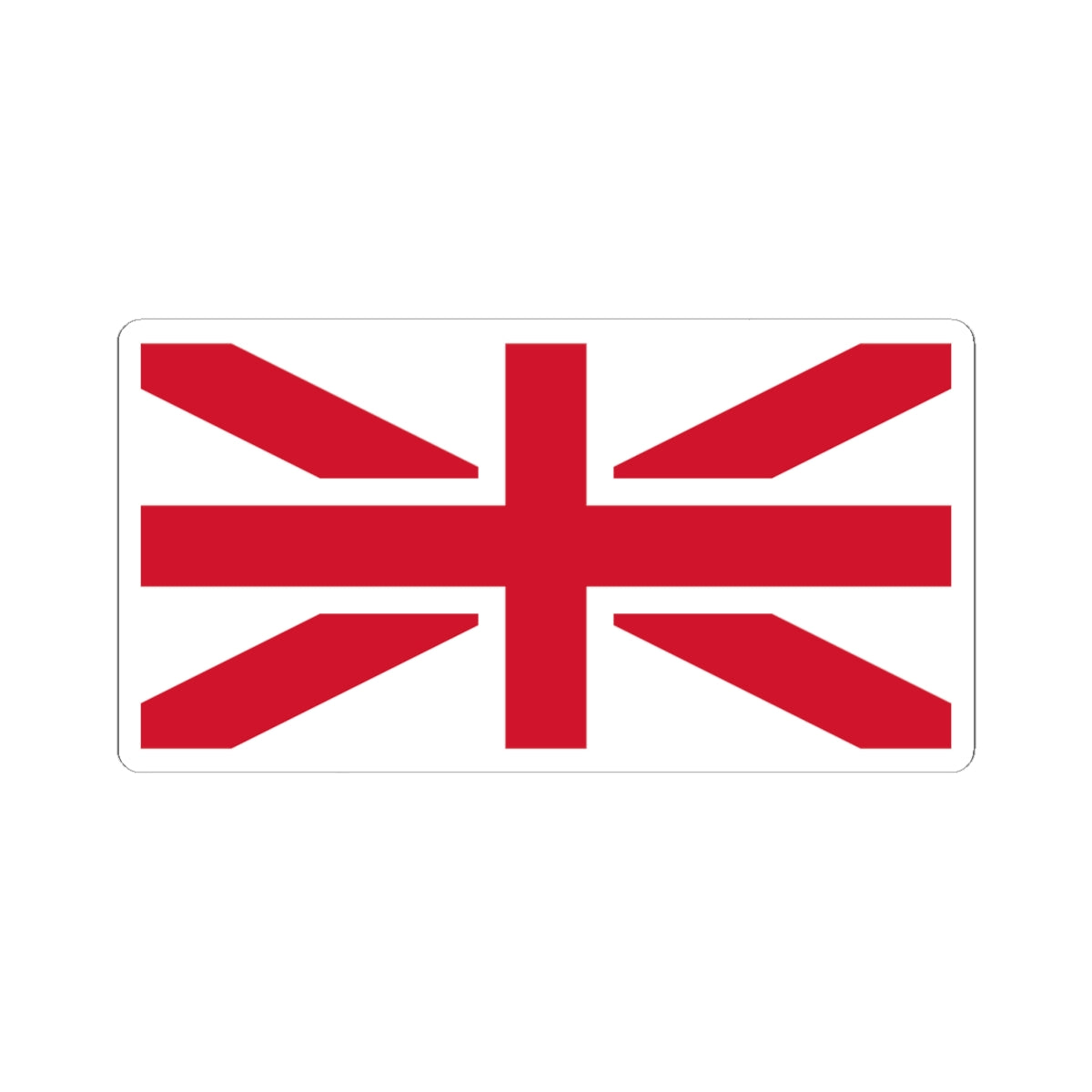 Flag of England and Northern Ireland (United Kingdom) STICKER Vinyl Kiss-Cut Decal