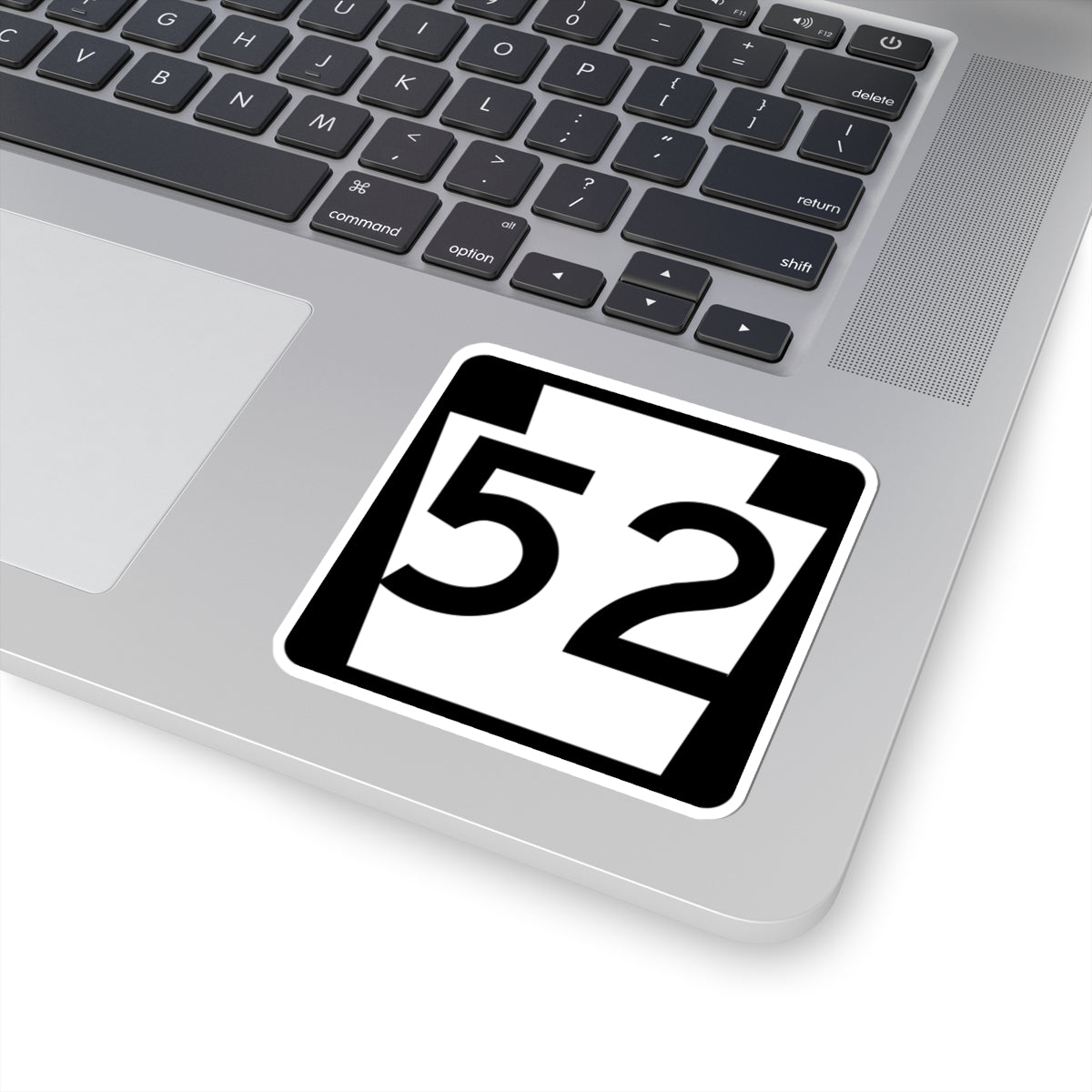 PA-52 (Pennsylvania) (Road Sign) STICKER Vinyl Kiss-Cut Decal