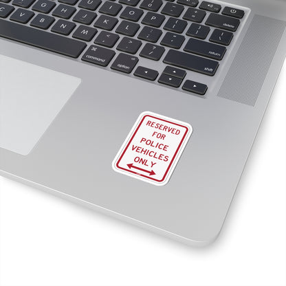 PBOT Road sign P4040D (Oregon) (Road Sign) STICKER Vinyl Kiss-Cut Decal