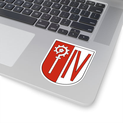 Quarten-blazon (Switzerland) (Coat of Arms) STICKER Vinyl Kiss-Cut Decal