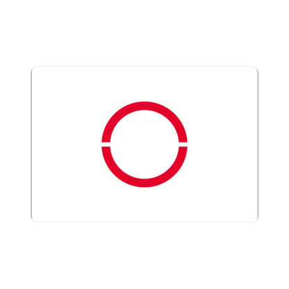 Flag of Okaya Nagano (Japan) STICKER Vinyl Kiss-Cut Decal