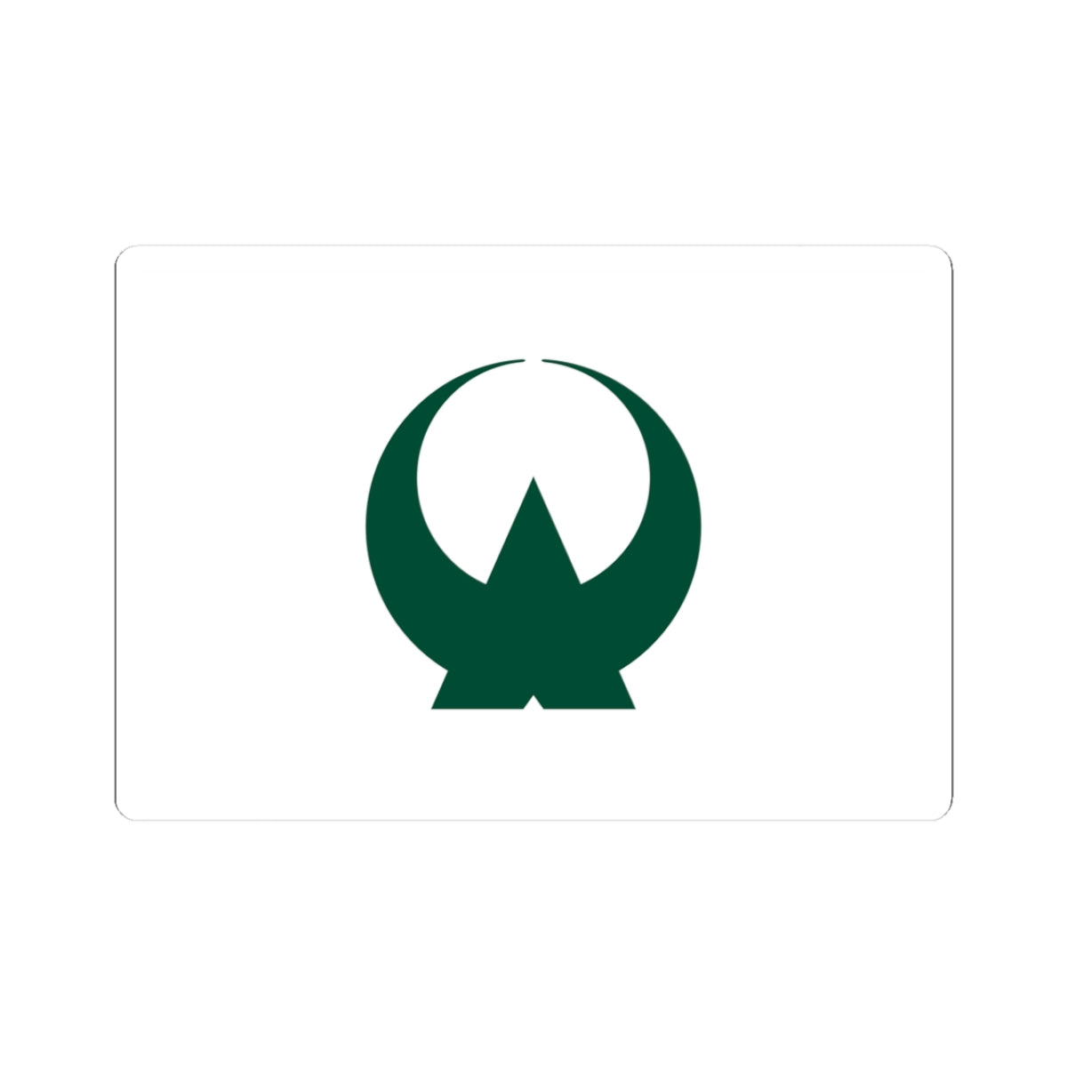 Flag of Otsuki Kochi (Japan) STICKER Vinyl Kiss-Cut Decal