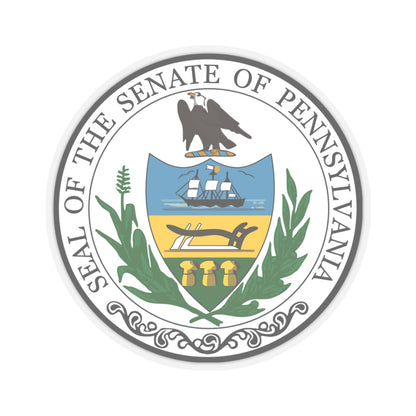 Seal of the Senate of Pennsylvania - STICKER Vinyl Kiss-Cut Decal