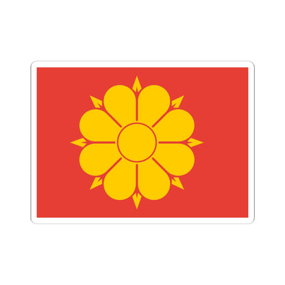 Flag of Trondheim (Norway) STICKER Vinyl Kiss-Cut Decal