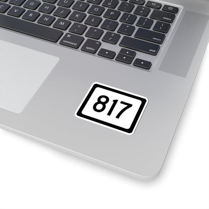 WV-817 (Virginia) (Road Sign) STICKER Vinyl Kiss-Cut Decal