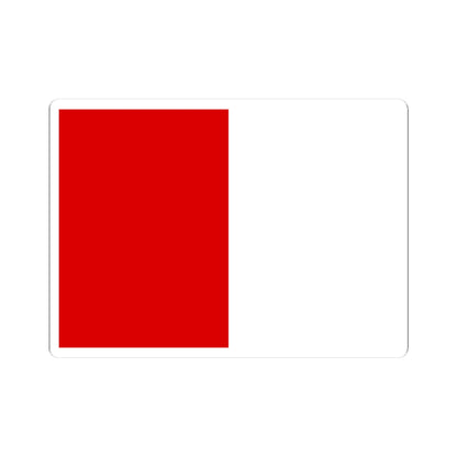 Flag of Frejus (France) STICKER Vinyl Kiss-Cut Decal