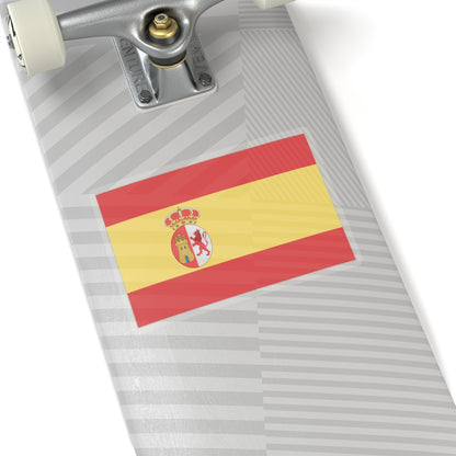 Flag of Spain 1785-1873 1875-1931 (Argentina) STICKER Vinyl Kiss-Cut Decal