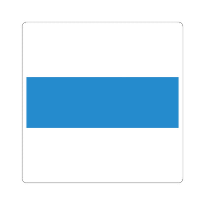Flag of Canton of Zug (Switzerland) STICKER Vinyl Kiss-Cut Decal