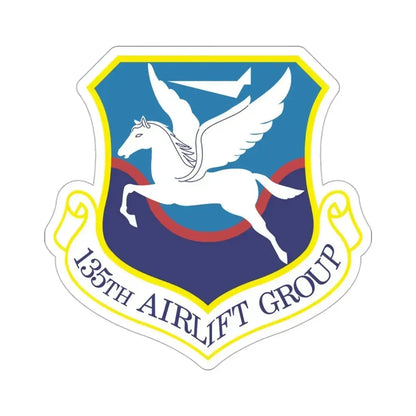 135th Airlift Group (U.S. Air Force) STICKER Vinyl Die-Cut Decal 3 Inch - The Sticker Space