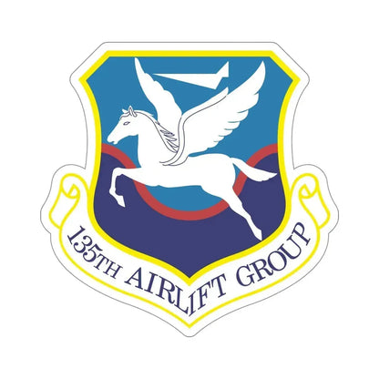 135th Airlift Group (U.S. Air Force) STICKER Vinyl Die-Cut Decal 6 Inch - The Sticker Space