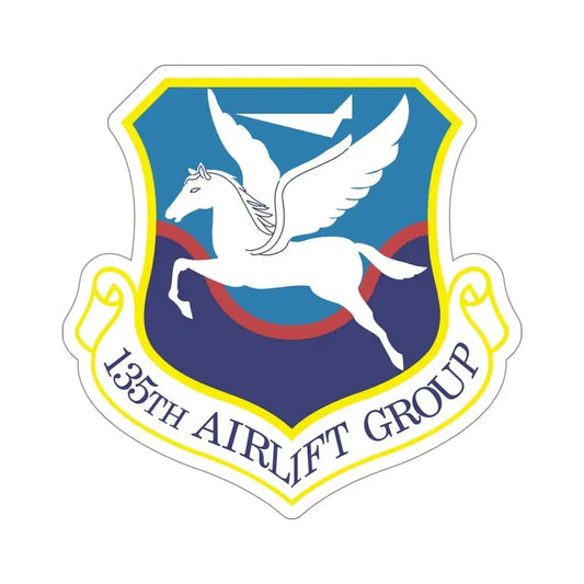 135th Airlift Group (U.S. Air Force) STICKER Vinyl Die-Cut Decal 6 Inch - The Sticker Space