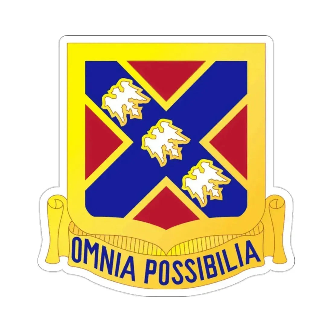 135th Artillery Regiment (U.S. Army) STICKER Vinyl Die-Cut Decal - The Sticker Space