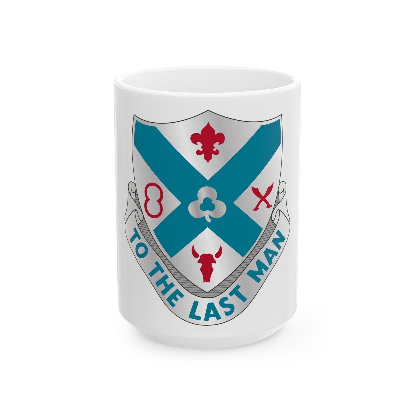 135th Infantry Regiment (U.S. Army) White Coffee Mug-15oz-The Sticker Space