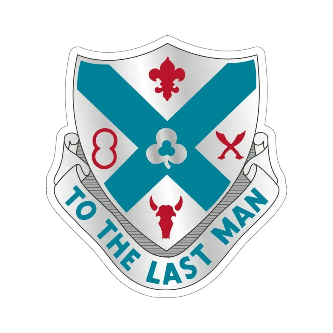 135th Infantry Regiment (U.S. Army) STICKER Vinyl Die-Cut Decal - The Sticker Space