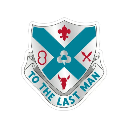 135th Infantry Regiment (U.S. Army) Transparent STICKER Die-Cut Vinyl Decal 5 Inch - The Sticker Space