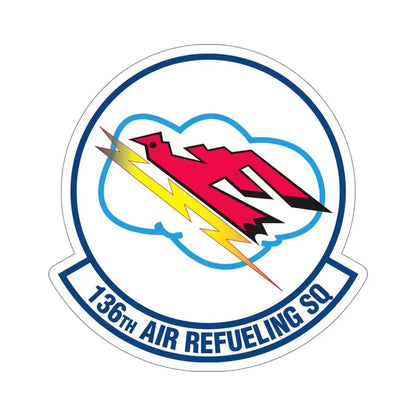 136 Air Refueling Squadron (U.S. Air Force) STICKER Vinyl Die-Cut Decal 5 Inch - The Sticker Space