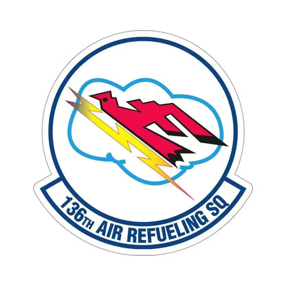 136 Air Refueling Squadron (U.S. Air Force) STICKER Vinyl Die-Cut Decal 6 Inch - The Sticker Space