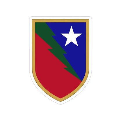 136 Maneuver Enhancement Brigade 2 (U.S. Army) Transparent STICKER Die-Cut Vinyl Decal 4 Inch - The Sticker Space