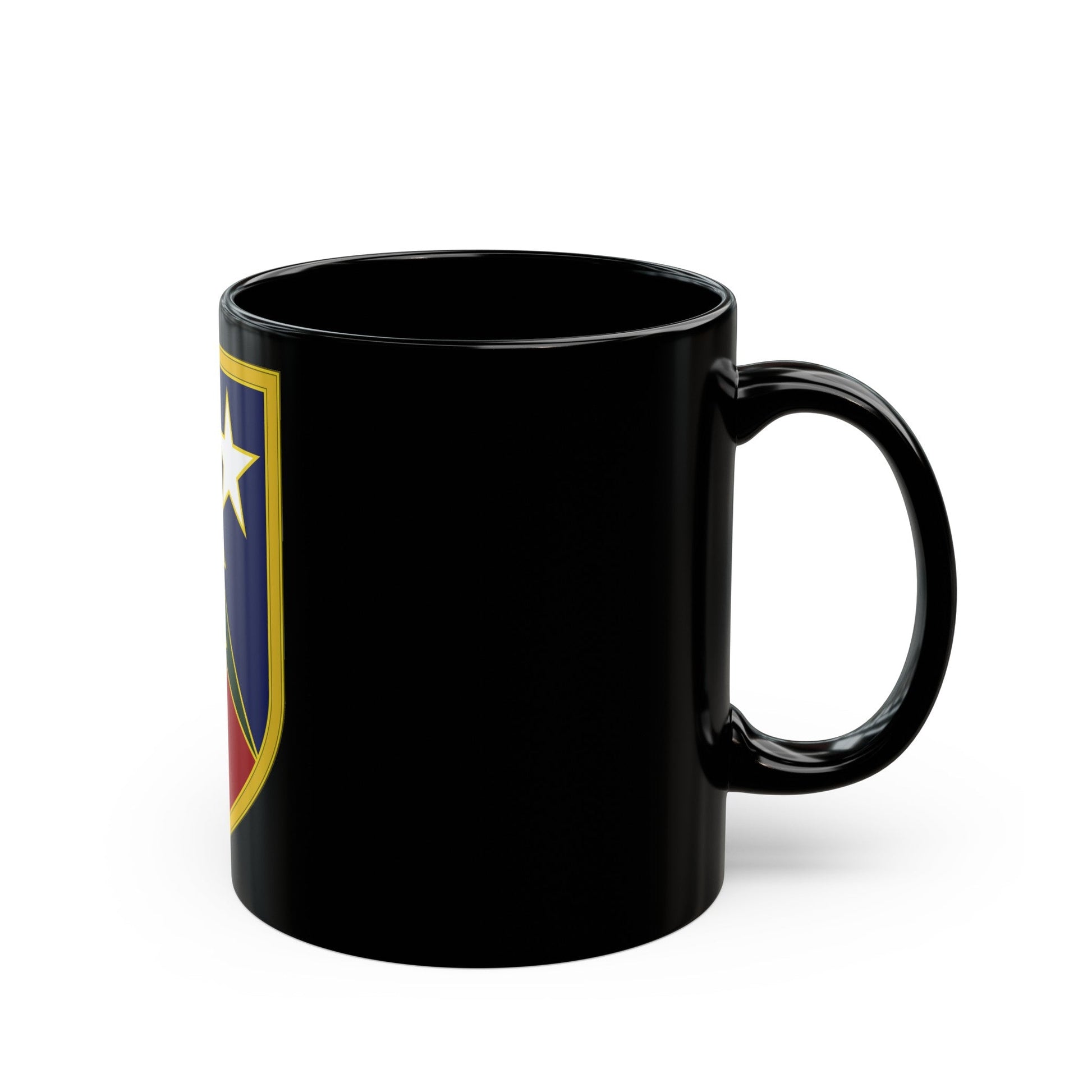 136 Maneuver Enhancement Brigade 3 (U.S. Army) Black Coffee Mug-The Sticker Space