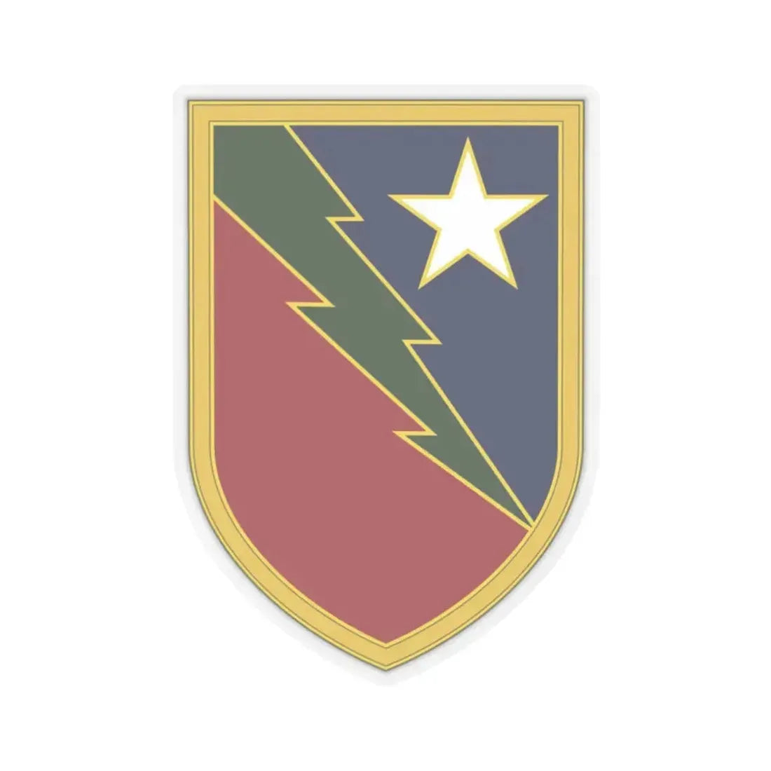 136 Maneuver Enhancement Brigade 3 (U.S. Army) STICKER Vinyl Kiss-Cut Decal 2 Inch Transparent - The Sticker Space