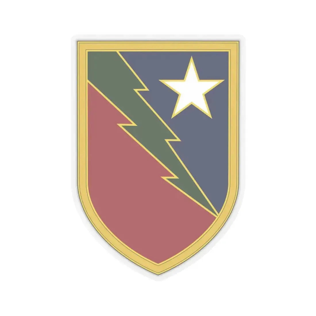 136 Maneuver Enhancement Brigade 3 (U.S. Army) STICKER Vinyl Kiss-Cut Decal 6 Inch Transparent - The Sticker Space